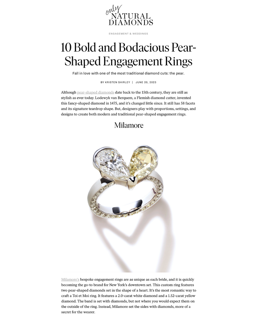 Only Natural Diamonds