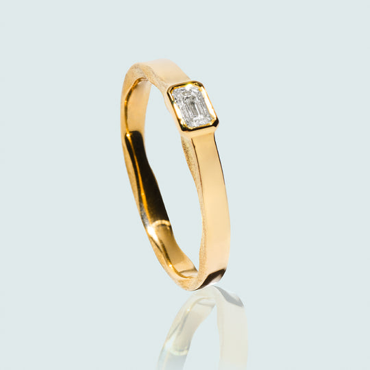 EN Classic Diamond Ring YG - Bridal