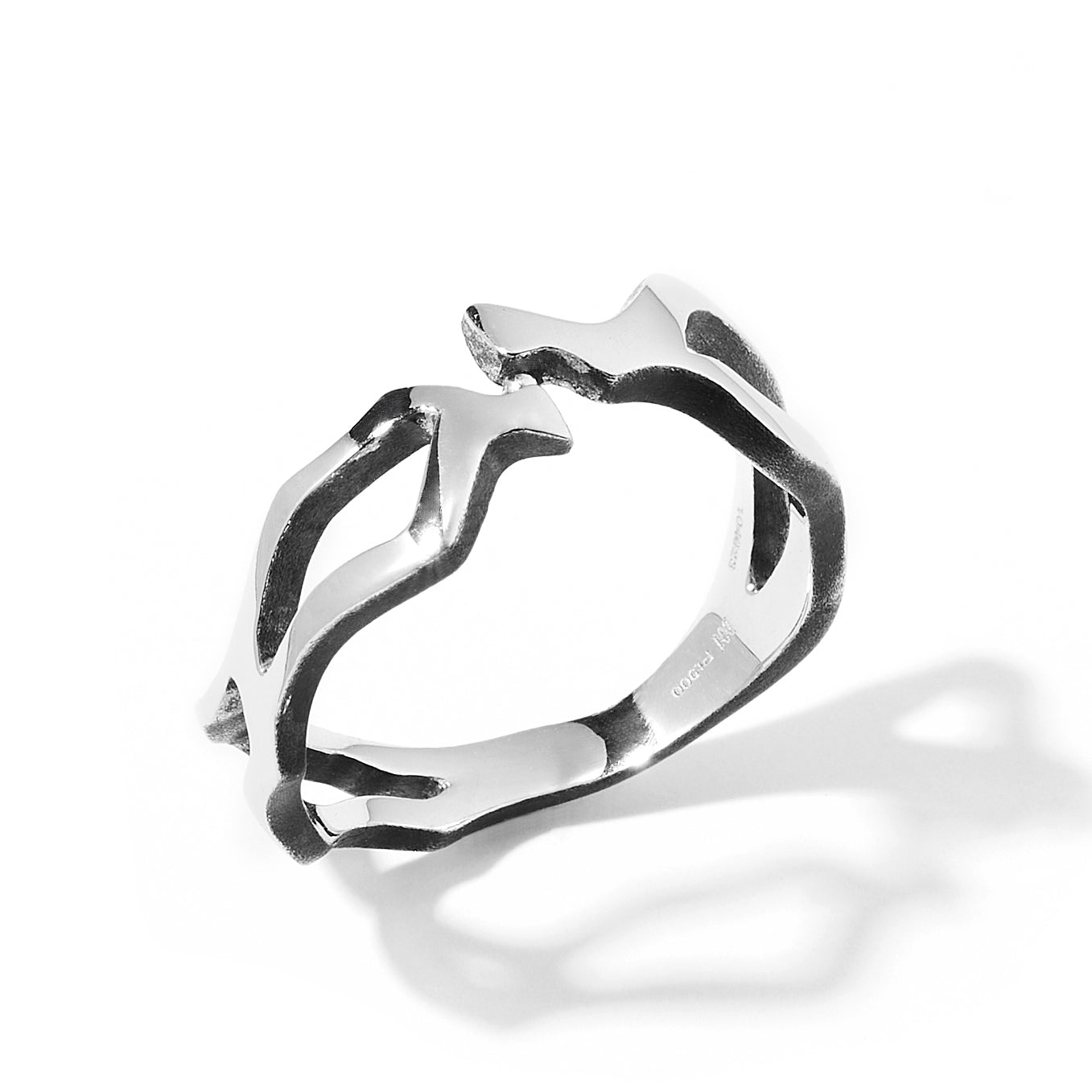Kintsugi Platinum Noir Ring II
