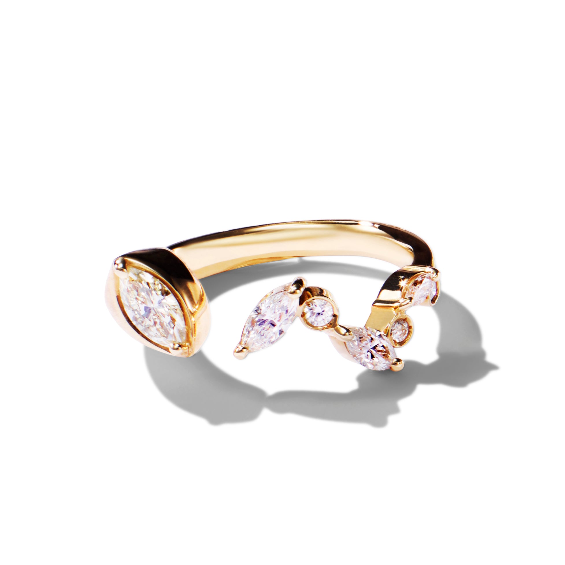 The Self Love Float Diamond Ring