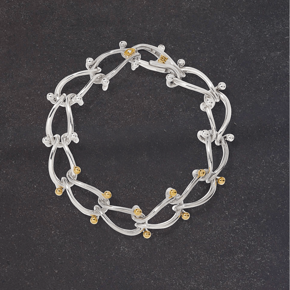 HASSOU Puzzle Duo Chain Bracelet - Mens