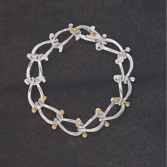 HASSOU Puzzle Duo Chain Bracelet - Mens