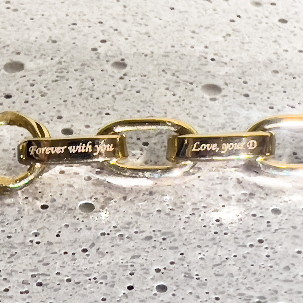 Engraved Image Chain Customization