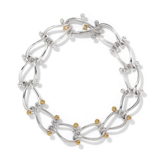 HASSOU Puzzle Duo Chain Jr. Bracelet