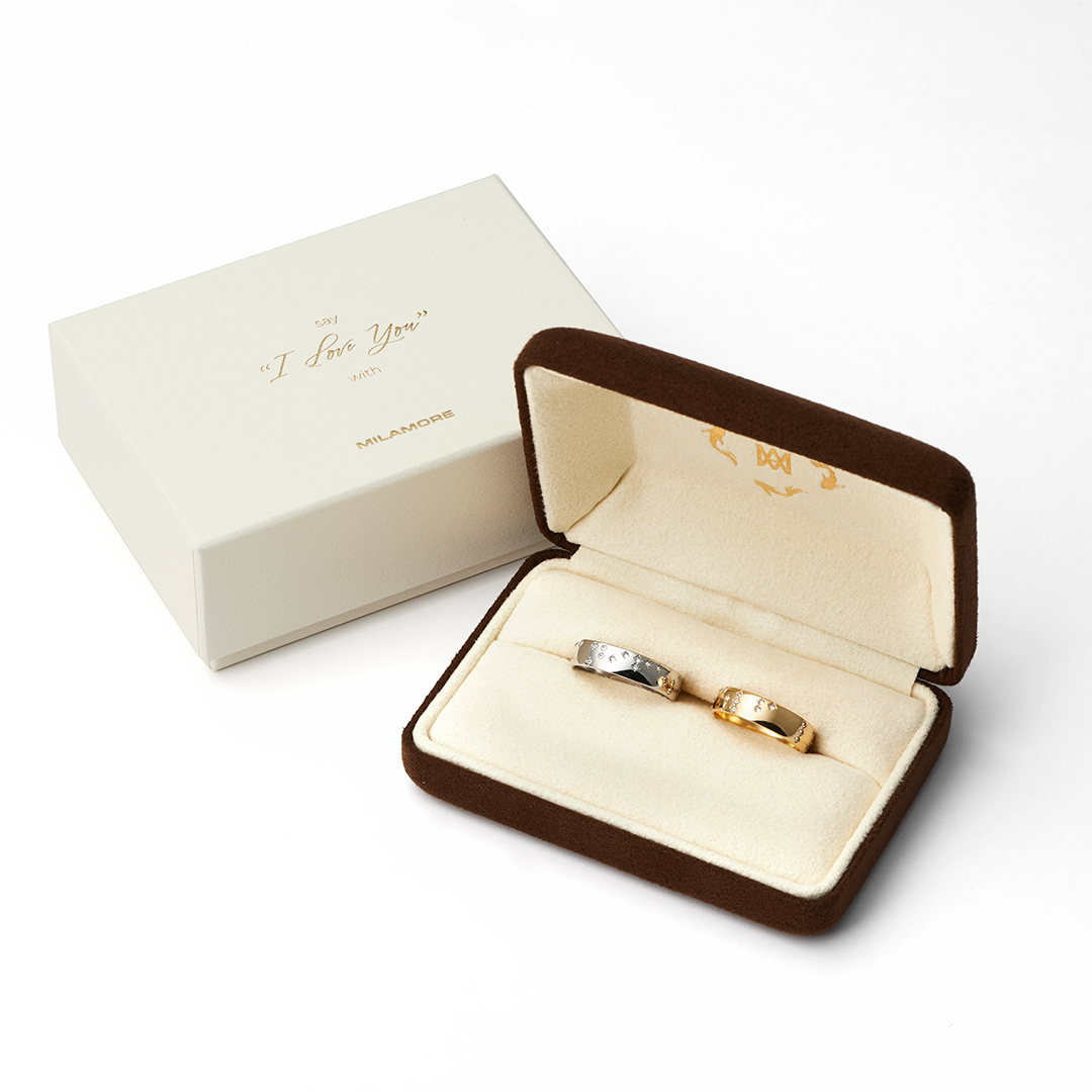 Diamond Braille 'SOULMATE' Ring - Bridal | MILAMORE USA