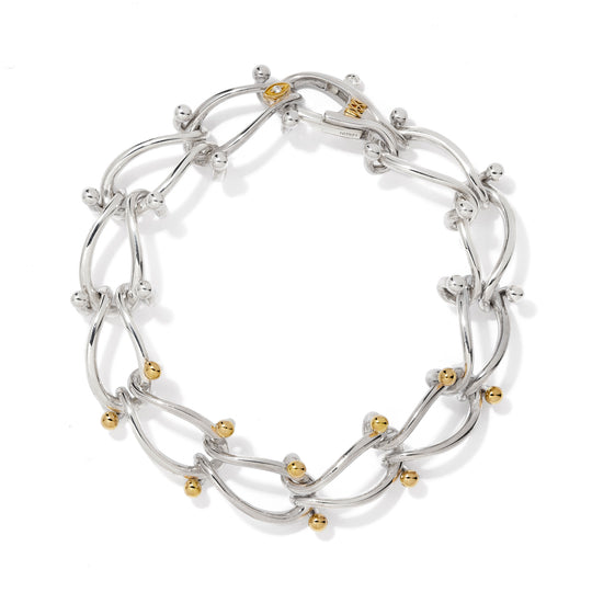 HASSOU Puzzle Duo Chain Bracelet