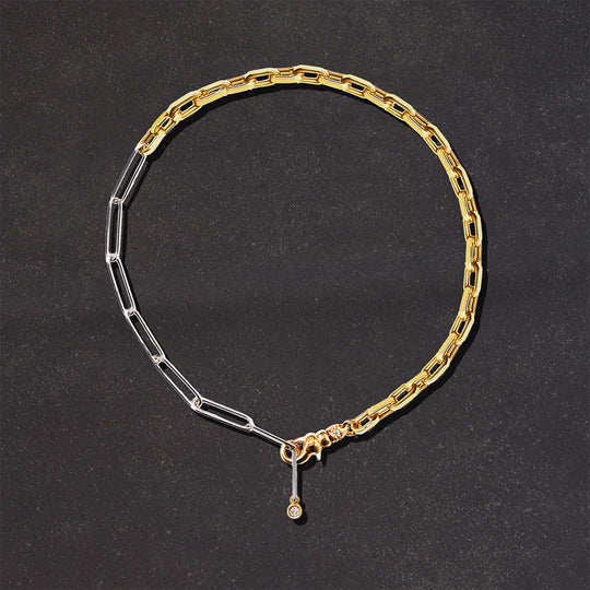 Duo Chain Jr. Ⅱ Bracelet  - Mens