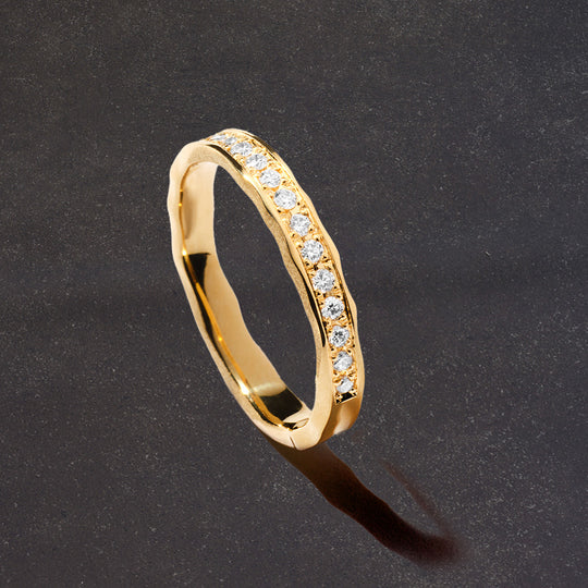 En Pave Ring (3mm) - Mens