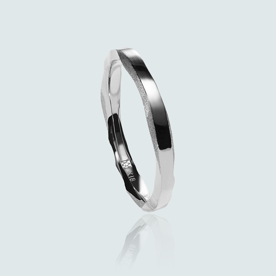 Platinum En Band 2mm -Bridal