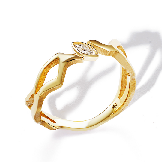 Kintsugi Diamond Ring II