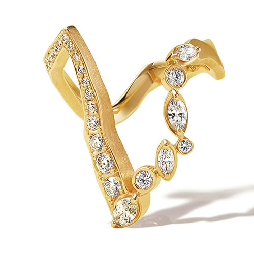 Candy Sapphire Diamond Pave Ring | MILAMORE USA