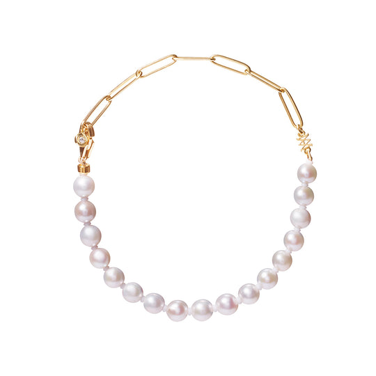 Pearl Duo Chain Jr. Bracelet